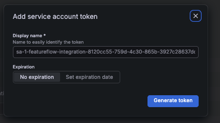 Generate token