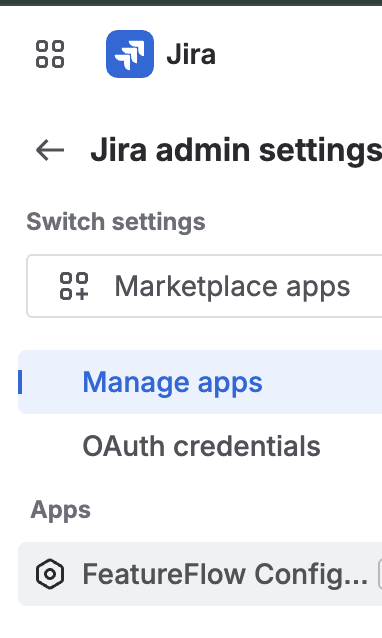 FeatureFlow Config Menu