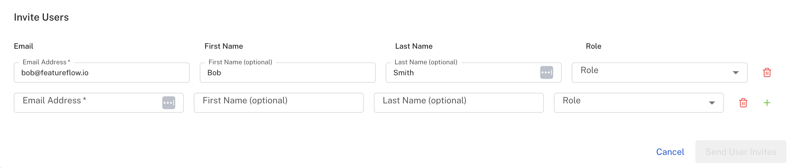 Invite Multiple Team Members